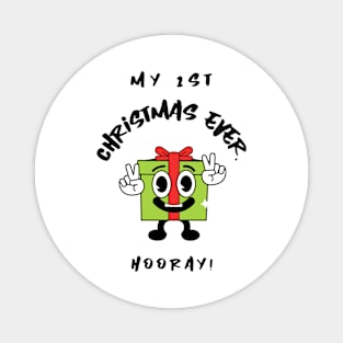 1st (first) Christmas. Magnet